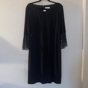 Jackie Jon black sequin dress